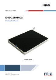 HF Mid Range Compact ID ISC.SPAD102 Manual