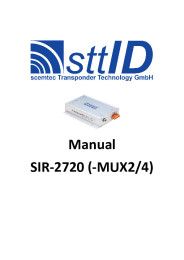 HF Mid Range Manual SIR2720 MUX2 4 V0.9