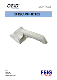 HF UHF Handreader ID ISC.PRHD102 Manual