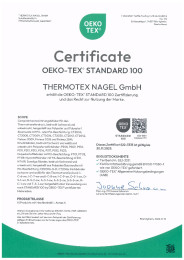 Oeko Tex Zertifikat Baender D