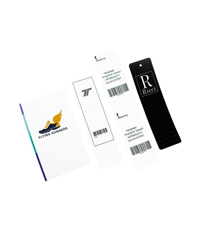 Papier Hang Tags Varianten