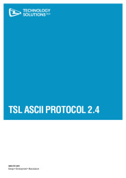 TSL ASCII Protocol 2.4 Rev B