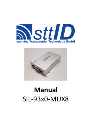 UHF Long Range Manual SIL93x0 MUX8 v0.4