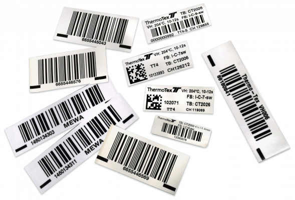 Gedruckte Barcode-Etiketten